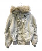 ALPHAアルファ）の古着「N-2Bジャケット」｜グレー