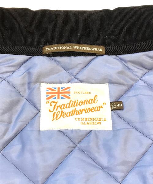 Traditional Weatherwear（トラディショナルウェザーウェア）Traditional Weatherwear (トラディショナルウェザーウェア) キルティングジャケット　G152APQCO0024A ネイビー サイズ:40の古着・服飾アイテム