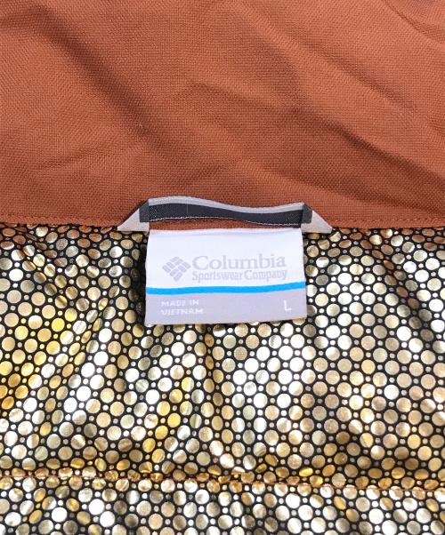Columbia（コロンビア）Columbia (コロンビア) ロックフォールダウンジャケット　221 WE6664 ブラウン サイズ:Lの古着・服飾アイテム