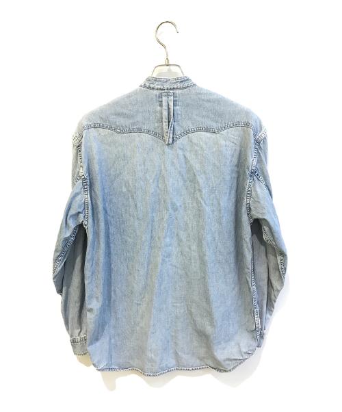 bodoco（ボドコ）bodoco (ボドコ) リメイクシャツ インディゴ サイズ:Mの古着・服飾アイテム