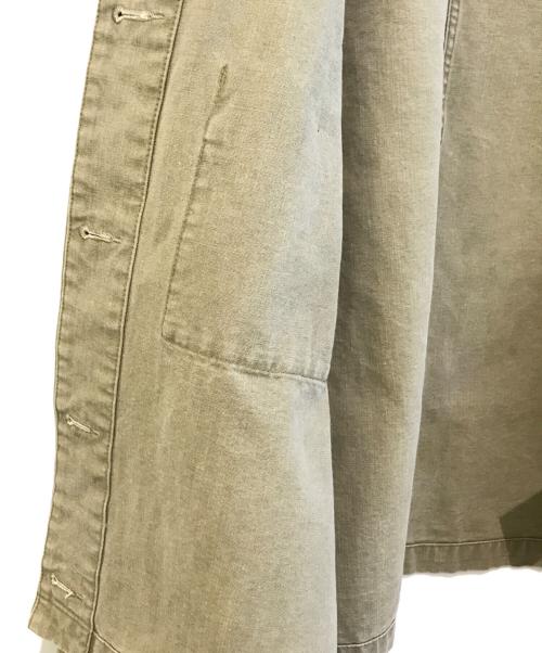 Spick and Span（スピック＆スパン）Spick and Span (スピック＆スパン) コットンノーカラー金ボタンブルゾン　23011200700010 オリーブ サイズ:Fの古着・服飾アイテム