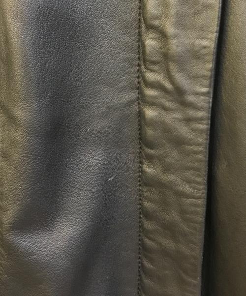 UNTITLED（アンタイトル）UNTITLED (アンタイトル) ラムレザージャケット　153-49903 ブラック サイズ:4の古着・服飾アイテム