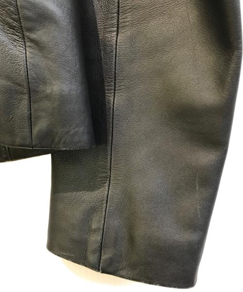 UNTITLED（アンタイトル）UNTITLED (アンタイトル) ラムレザージャケット　153-49903 ブラック サイズ:4の古着・服飾アイテム
