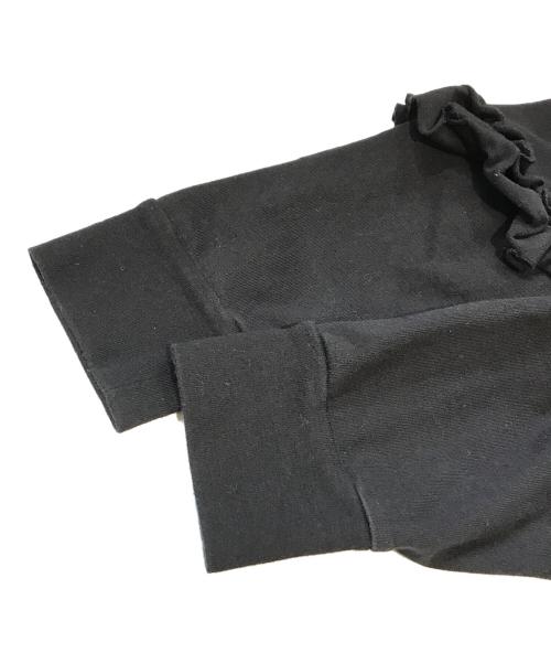 ENFOLD（エンフォルド）ENFOLD (エンフォルド) SCREW-SLEEVE PULLOVER　300GS280-0800 ブラック サイズ:Ｍの古着・服飾アイテム