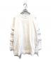 ENFOLD（エンフォルド）の古着「SCREW-SLEEVE PULLOVER ENFOLD　300GS280-0800　」｜ホワイト