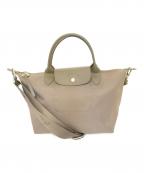 LONGCHAMPロンシャン）の古着「2WAYショルダーバッグ」｜オリーブ