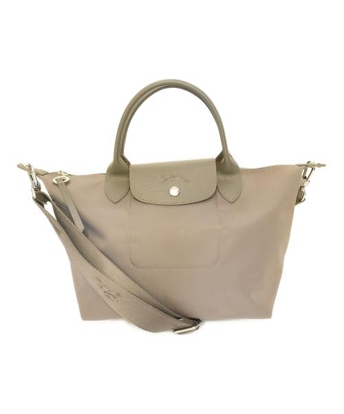 LONGCHAMP（ロンシャン）LONGCHAMP (ロンシャン) 2WAYショルダーバッグ オリーブの古着・服飾アイテム