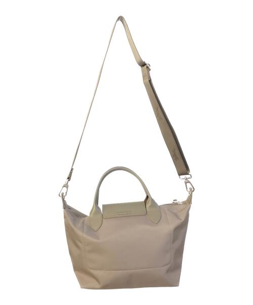 LONGCHAMP（ロンシャン）LONGCHAMP (ロンシャン) 2WAYショルダーバッグ オリーブの古着・服飾アイテム