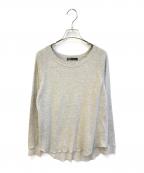 Plageプラージュ）の古着「premium フライス long Tシャツ　22070922720030」｜グレー