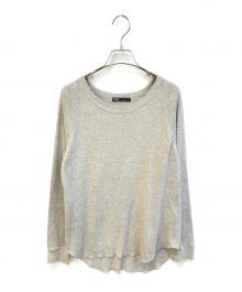 Plage（プラージュ）の古着「premium フライス long Tシャツ　22070922720030」｜グレー