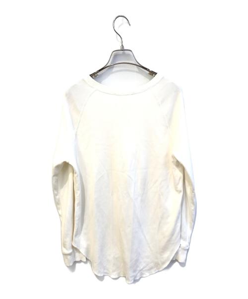 Plage（プラージュ）Plage (プラージュ) premium フライス long Tシャツ　22070922702010 ホワイト サイズ:Freeの古着・服飾アイテム