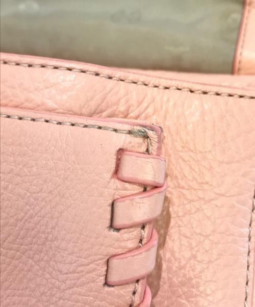 TORY BURCH（トリーバーチ）TORY BURCH (トリーバーチ) ハンドバッグ ピンクの古着・服飾アイテム