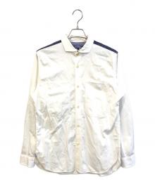 JUNYA WATANABE CdG MAN（ジュンヤ ワタナベ コム デ ギャルソン マン）の古着「切替シャツ」｜ホワイト×ブルー