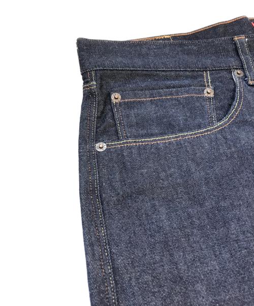 JUNYA WATANABE CdG MAN（ジュンヤ ワタナベ コム デ ギャルソン マン）JUNYA WATANABE CDG MAN (ジュンヤ ワタナベ コム デ ギャルソン マン) LEVI'S (リーバイス) 再構築デニムパンツ　WC-P212 インディゴ×グリーン サイズ:Ｗ36の古着・服飾アイテム