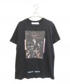 OFFWHITEオフホワイト）の古着「プリントTシャツ」｜ブラック