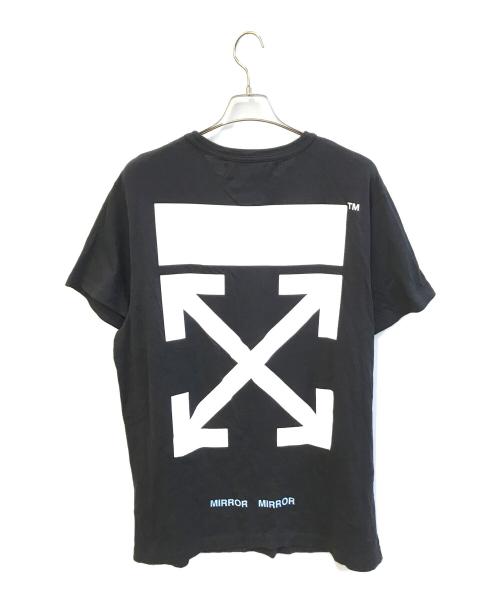 OFFWHITE（オフホワイト）OFFWHITE (オフホワイト) プリントTシャツ ブラック サイズ:Mの古着・服飾アイテム