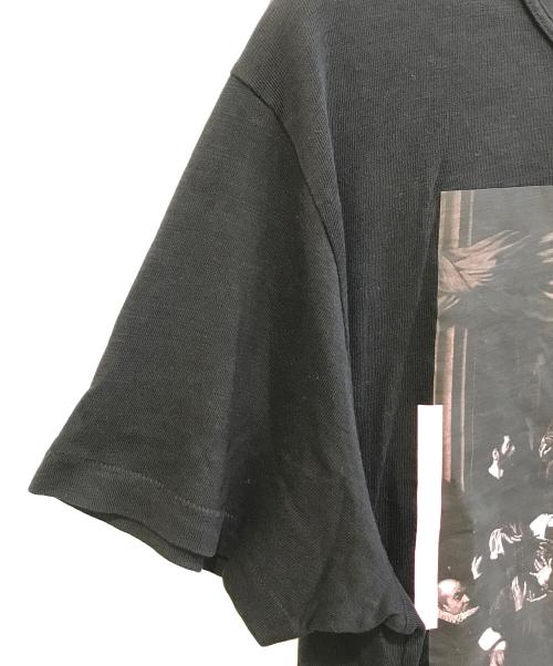 OFFWHITE（オフホワイト）OFFWHITE (オフホワイト) プリントTシャツ ブラック サイズ:Mの古着・服飾アイテム