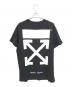 OFFWHITE (オフホワイト) プリントTシャツ ブラック サイズ:M：8000円