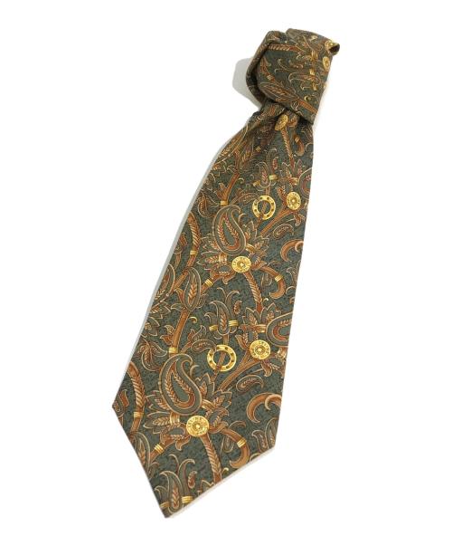 CELINE（セリーヌ）CELINE (セリーヌ) ネクタイ オリーブ サイズ:-の古着・服飾アイテム