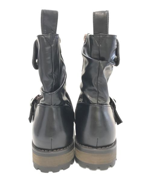 Zeeno（ジーノ）ZEENO (ジーノ) エンジニアブーツ ブラック サイズ:25.5 未使用品の古着・服飾アイテム