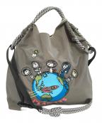 BALL & CHAIN×PEANUTSボールアンドチェーン×ピーナッツ）の古着「トートバッグ」｜オリーブ