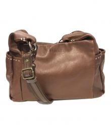 Haruf（ハルフ）の古着「ショルダーバッグ」｜ブラウン