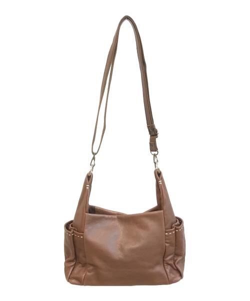 Haruf（ハルフ）haruf (ハルフ) ショルダーバッグ ブラウンの古着・服飾アイテム