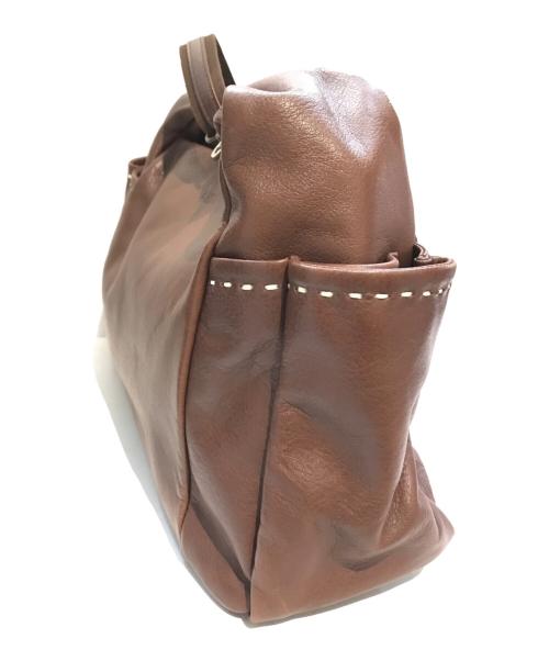 Haruf（ハルフ）haruf (ハルフ) ショルダーバッグ ブラウンの古着・服飾アイテム