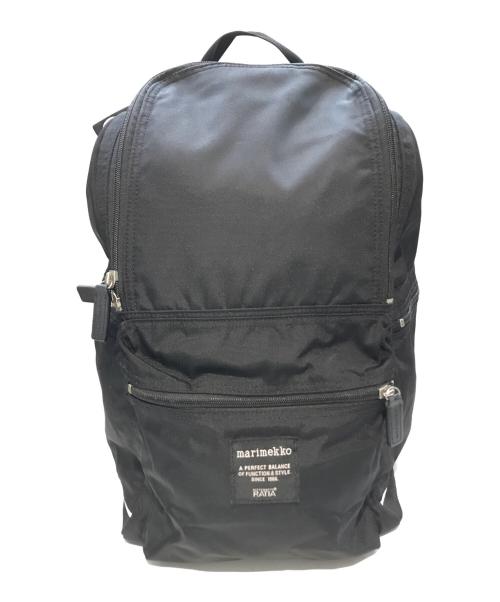 marimekko（マリメッコ）marimekko (マリメッコ) BUDDYバックパック ブラックの古着・服飾アイテム