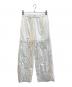 protagonista（プロタゴニスタ）の古着「カットワークレースパンツ」｜ホワイト