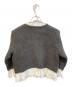ZARA (ザラ) ポプリンコンビニットジャケット グレー サイズ:S：3000円