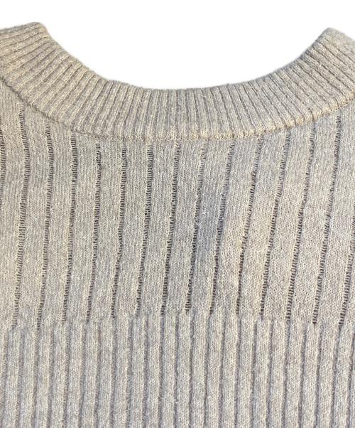 Snidel（スナイデル）Snidel (スナイデル) バックオープンニットワンピース アイボリー サイズ:FREEの古着・服飾アイテム