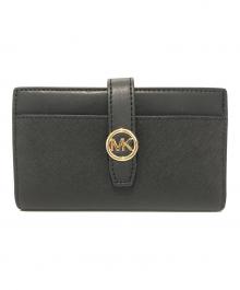 MICHAEL KORS（マイケル・コース）の古着「折り財布」｜ブラック