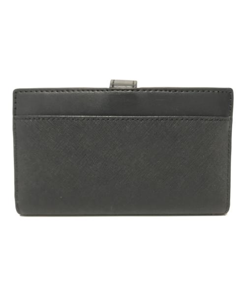 MICHAEL KORS（マイケル・コース）MICHAEL KORS (マイケル・コース) 折り財布 ブラックの古着・服飾アイテム