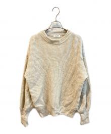 MARW UNITED ARROWS（マルゥ ユナイテッドアローズ）の古着「アゼプルオーバーニット　9113-699-0036」｜グレー