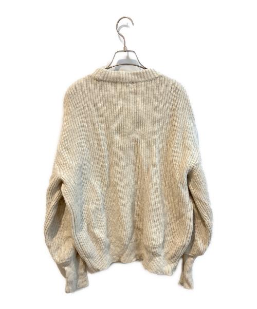 MARW UNITED ARROWS（マルゥ ユナイテッドアローズ）MARW UNITED ARROWS (マルゥ ユナイテッドアローズ) アゼプルオーバーニット　9113-699-0036 グレー サイズ:表記無しの古着・服飾アイテム