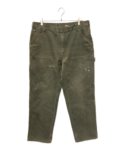 SOREL（ソレル）SOREL (ソレル) ダブルニーダック地パンツ オリーブ サイズ:W38の古着・服飾アイテム