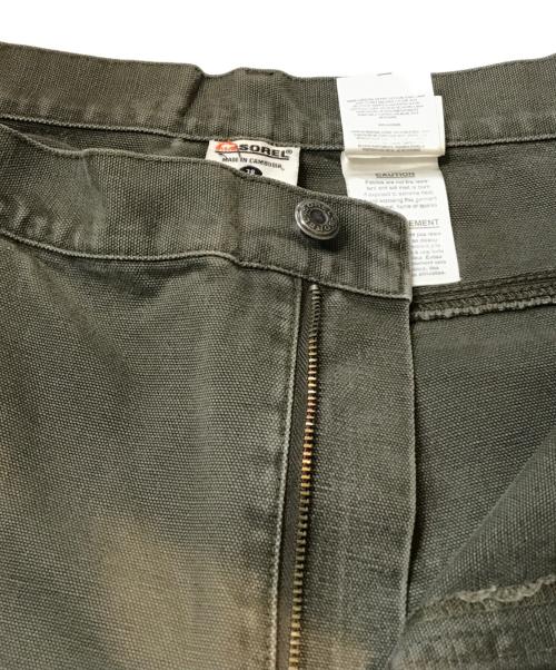 SOREL（ソレル）SOREL (ソレル) ダブルニーダック地パンツ オリーブ サイズ:W38の古着・服飾アイテム