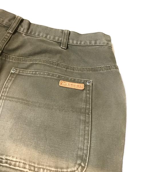SOREL（ソレル）SOREL (ソレル) ダブルニーダック地パンツ オリーブ サイズ:W38の古着・服飾アイテム