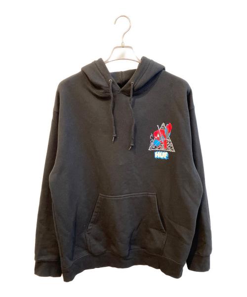 HUF（ハフ）HUF (ハフ) MARVEL (マーベル) SPIDER-MAN スウェットパーカー　PF00605 ブラック サイズ:Lの古着・服飾アイテム