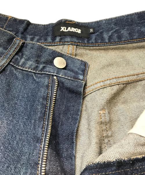 X-LARGE（エクストララージ）X-LARGE (エクストララージ) デニムパンツ　101241031006 インディゴ サイズ:W30の古着・服飾アイテム