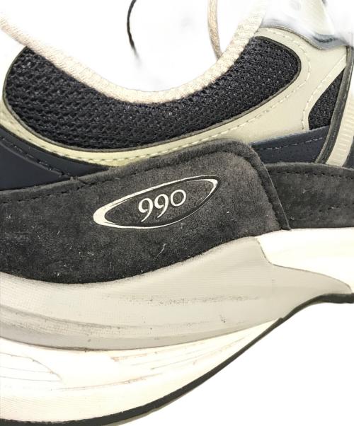 NEW BALANCE（ニューバランス）NEW BALANCE (ニューバランス) ローカットスニーカー M990NV6 ネイビー サイズ:27cmの古着・服飾アイテム