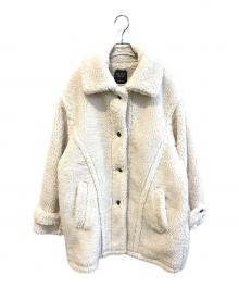 UNITED TOKYO（ユナイテッドトーキョー）の古着「バージュミディアムボアコート」｜アイボリー