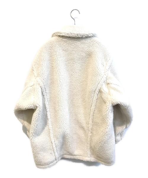 UNITED TOKYO（ユナイテッドトーキョー）UNITED TOKYO (ユナイテッドトーキョー) バージュミディアムボアコート アイボリー サイズ:FREEの古着・服飾アイテム