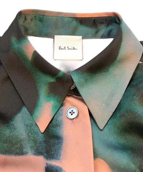 PAUL SMITH（ポールスミス）Paul Smith (ポールスミス) Solar Gram シャツ　245056 グリーン サイズ:Ｍの古着・服飾アイテム