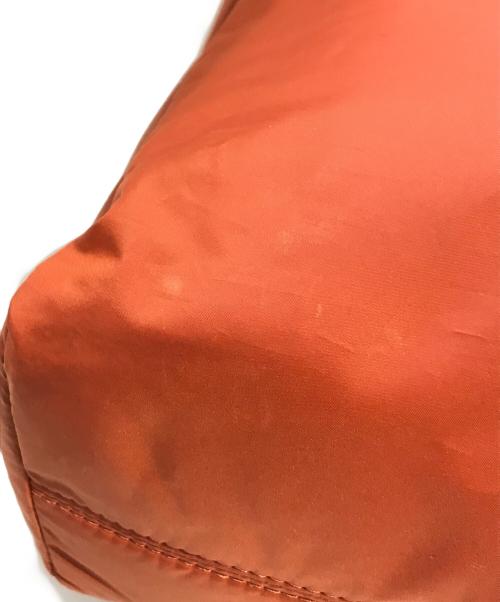 PAUL SMITH（ポールスミス）PAUL SMITH (ポールスミス) パデッドフリーストートバッグ オレンジの古着・服飾アイテム