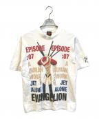 EVANGELION:95エヴァンゲリオンキュウジュウゴ）の古着「0021 T-Shirt」｜ホワイト