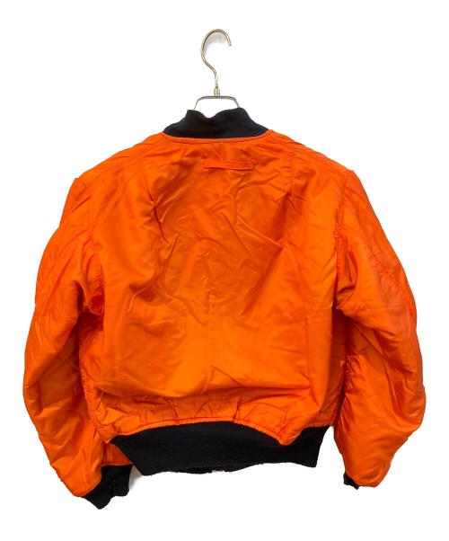 ALPHA（アルファ）ALPHA (アルファ) MA-1ジャケット ネイビー サイズ:MEDIUMの古着・服飾アイテム