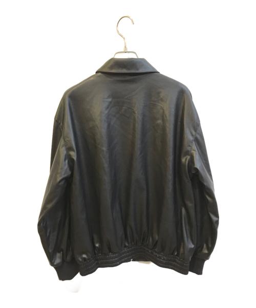 Snidel（スナイデル）Snidel (スナイデル) フェイクレザージャケット ブラック サイズ:FREEの古着・服飾アイテム