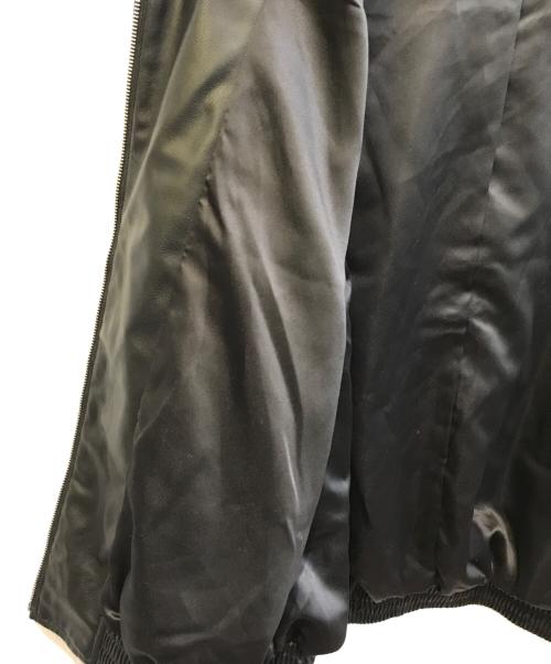 Snidel（スナイデル）Snidel (スナイデル) フェイクレザージャケット ブラック サイズ:FREEの古着・服飾アイテム